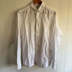 Brunello Cucinelli White Button-Down Shirt